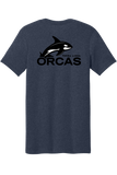 CVC Short Sleeve Tee | HEATHER NAVY