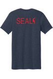 CVC Short Sleeve Tee | HEATHER NAVY