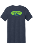 CVC Short Sleeve Tee | HEATHER NAVY