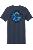 CVC Short Sleeve Tee | HEATHER NAVY