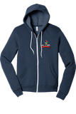 Full Zip Hoodie | HEATHER NAVY