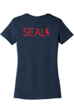 Women’s Slim Fit Tee | HEATHER NAVY