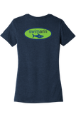 Women’s Slim Fit Tee | HEATHER NAVY