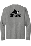 Long Sleeve Triblend Tee | Grey Frost