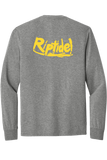 Long Sleeve Triblend Tee | Grey Frost