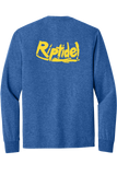 Long Sleeve Triblend Tee | Royal Frost
