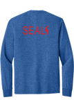 Long Sleeve Triblend Tee | Royal Frost