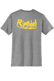 Short Sleeve Triblend Tee | Grey Frost