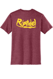 Short Sleeve Triblend Tee | Heathered Cardinal