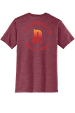Short Sleeve Triblend Tee | Heathered Cardinal