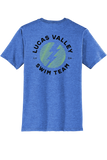 Short Sleeve Triblend Tee | Heathered Royal