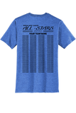 Short Sleeve Triblend Tee | Heathered Royal
