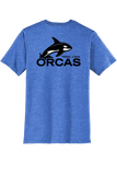 Short Sleeve Triblend Tee | Heathered Royal