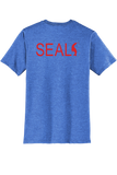 Short Sleeve Triblend Tee | Heathered Royal