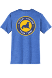 Short Sleeve Triblend Tee | Heathered Royal
