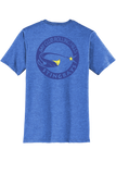 Short Sleeve Triblend Tee | Heathered Royal