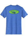 Short Sleeve Triblend Tee | Heathered Royal