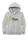 Youth Hooded Sweatshirt (Multi Color Back) | LIGHT HEATHER GREY