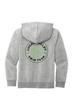Youth Hooded Sweatshirt (Multi Color Back) | LIGHT HEATHER GREY