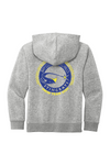 Youth Hooded Sweatshirt (Multi Color Back) | LIGHT HEATHER GREY