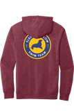 Fleece Hoodie | Heathered Cardinal