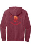 Fleece Hoodie | Heathered Cardinal