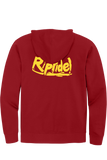 Fleece Full-Zip Hoodie| Classic Red