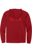 Fleece Full-Zip Hoodie| Classic Red