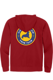Fleece Full-Zip Hoodie| Classic Red
