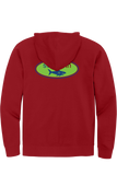 Fleece Full-Zip Hoodie| Classic Red