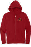 Fleece Full-Zip Hoodie| Classic Red