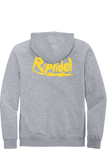 Fleece Full-Zip Hoodie| Light Heather Grey