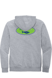 Fleece Full-Zip Hoodie| Light Heather Grey