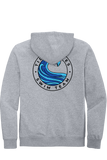 Fleece Full-Zip Hoodie| Light Heather Grey