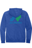 Fleece Full-Zip Hoodie| Royal Frost