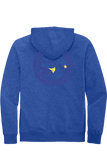 Fleece Full-Zip Hoodie| Royal Frost