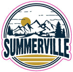 Summerville Mountain Sticker