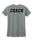 WOMENS CVC Tee - COACH | DARK HEATHER GREY