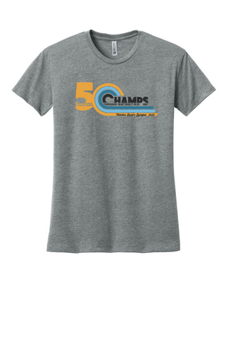WOMENS CVC Tee - (FREE) CHAMPS CREW | DARK HEATHER GREY