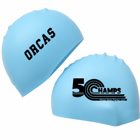 CUSTOM SWIM CAP - TERRA LINDA ORCAS