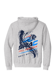 Adult Full Zip Hooded Sweatshirt | MULTIPLE COLORS