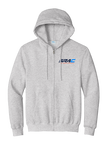Adult Full Zip Hooded Sweatshirt | MULTIPLE COLORS