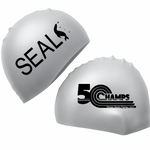 CUSTOM SWIM CAP - STRAWBERRY SEALS