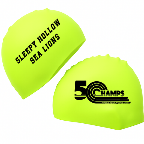 CUSTOM SWIM CAP - SLEEPY HOLLOW SWIM TEAM