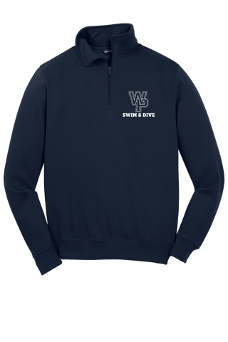 1/4-Zip Sweatshirt | NAVY